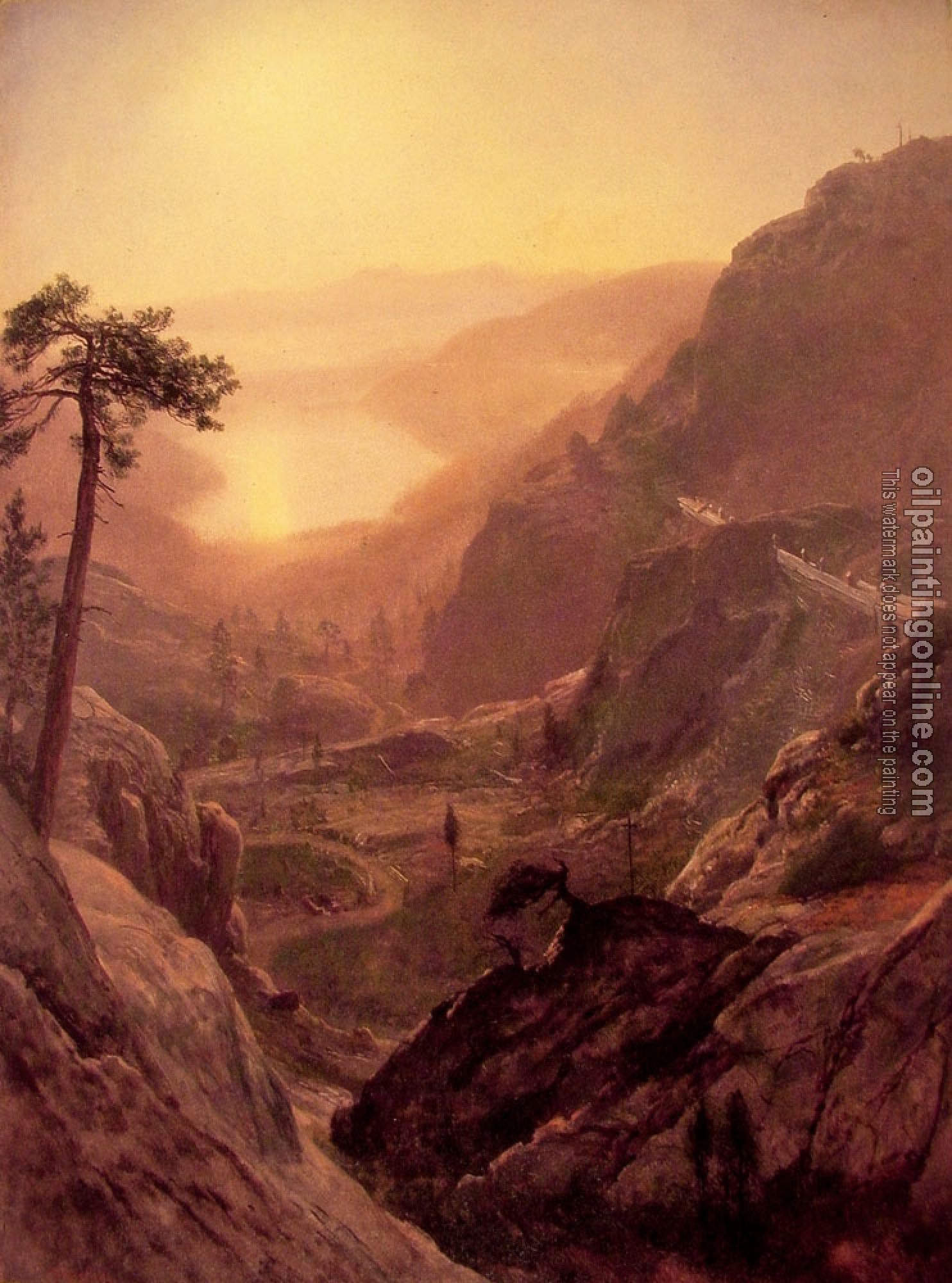 Bierstadt, Albert - View of Donner Lake
